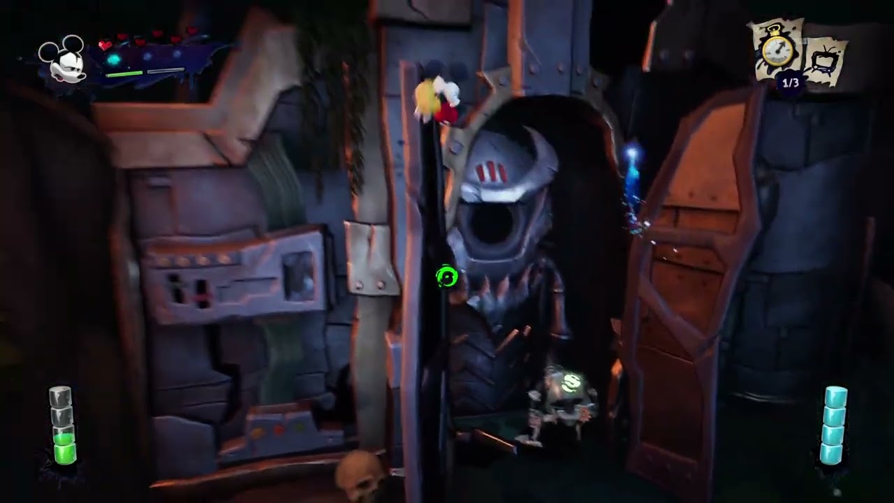 Disney Epic Mickey: Rebrushed_skull island