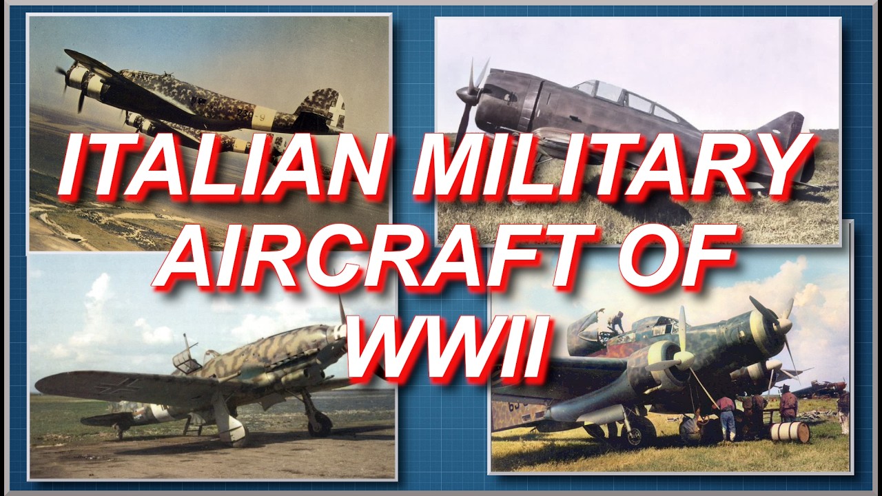 Italian Military Aircraft of WWII Compilation [ WWII DOCUMENTARY ]