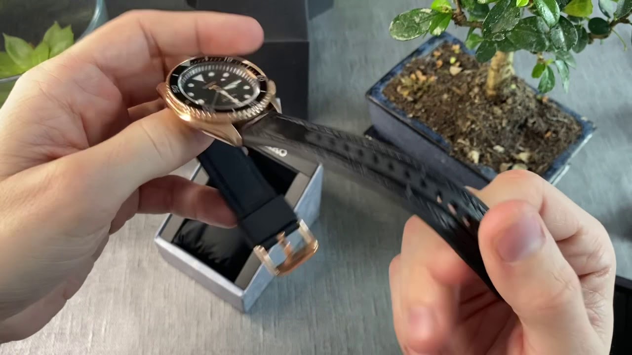 Présentation de la montre seiko 5 sport srpd76k1 avec préparation pour seiko