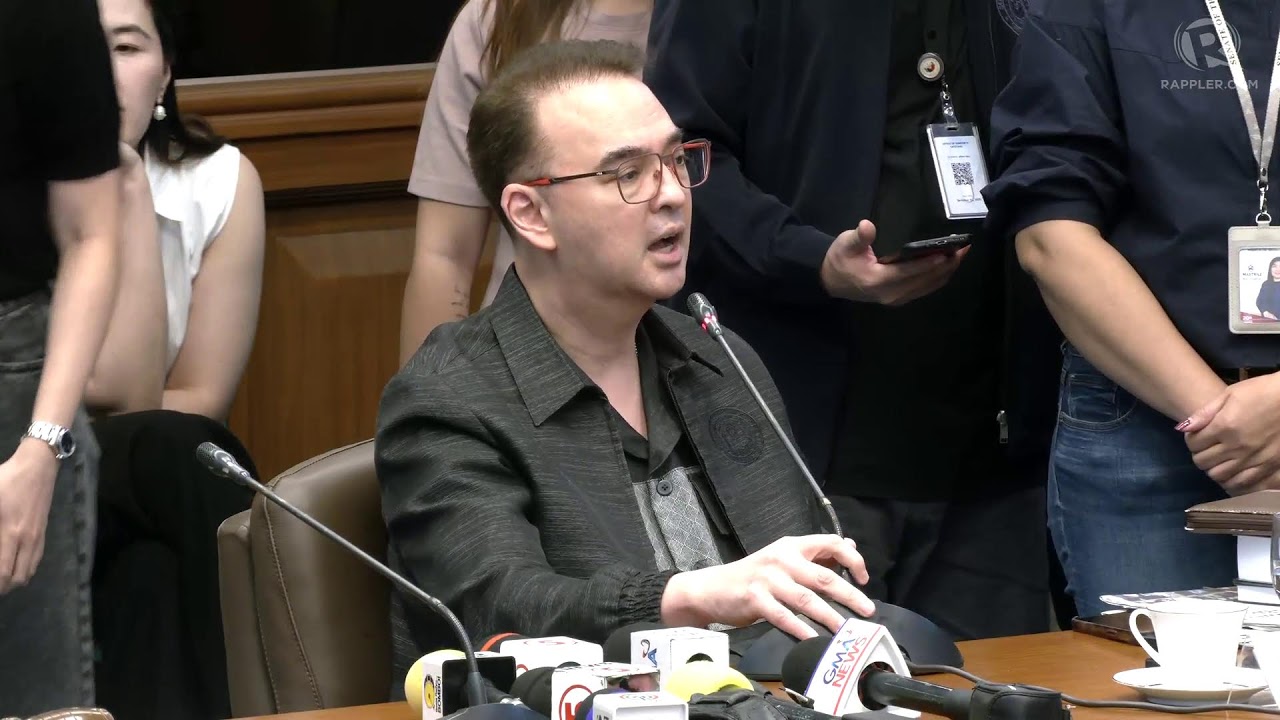 RAPPLER CAM: Alan Peter Cayetano holds press conference | June 4, 2026