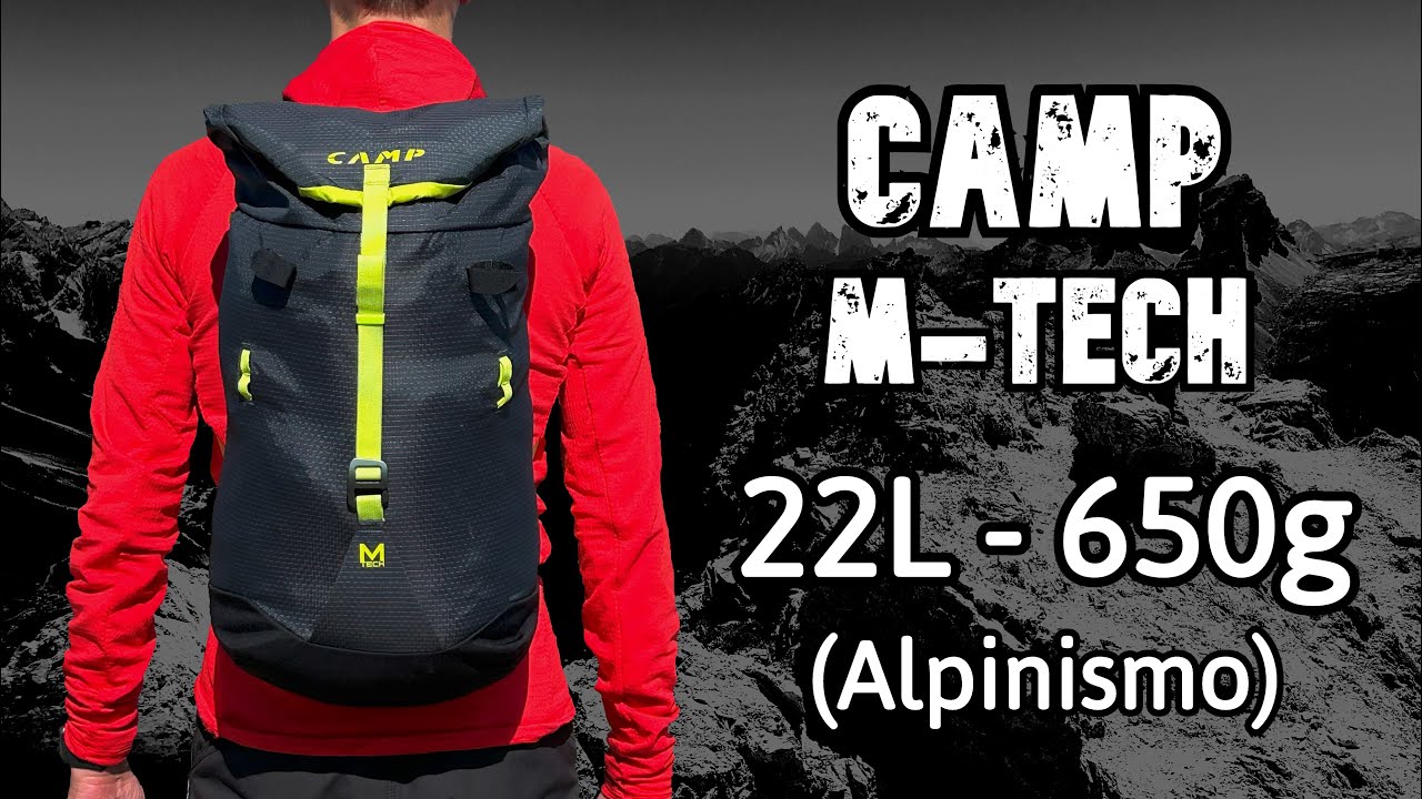 CAMP M-TECH - 22L | Zaino ALPINISMO da 650g | Recensione ITA