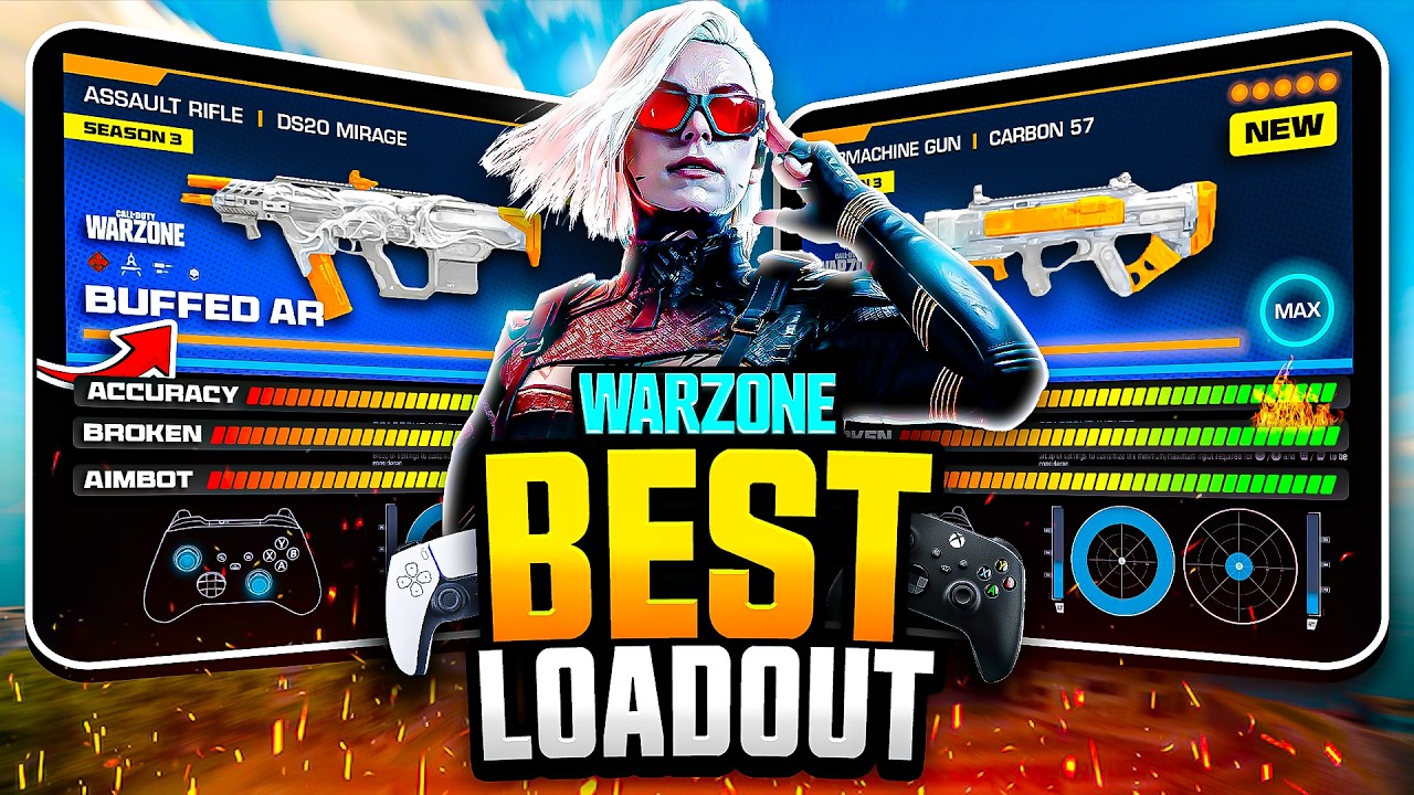 the BEST *BROKEN* META LOADOUT in Warzone after the NEW UPDATE! (Best DS20 MIRAGE Class Setup)