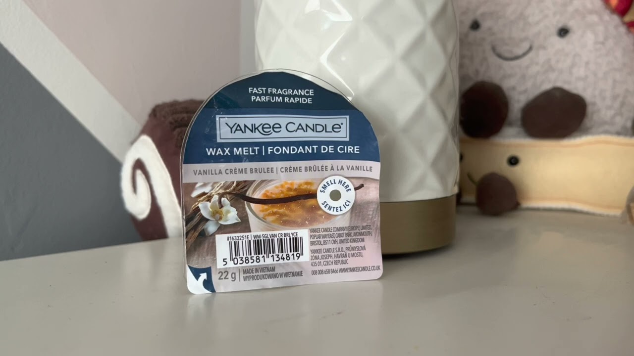 NEW Yankee Candle Review: Vanilla Crème Brûlée