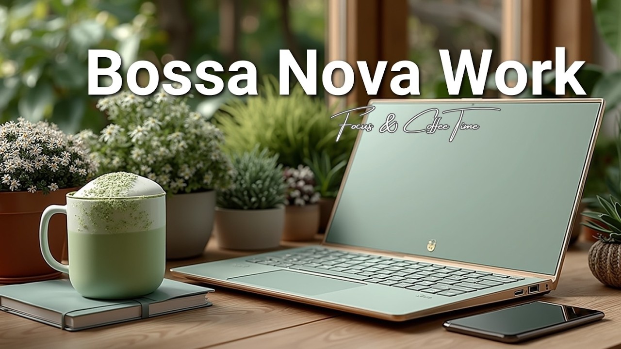 Bossa Nova Рабочая Музыка ~ Расслабляющий Инструментальный Джаз для Фокуса и Кофейного Времени