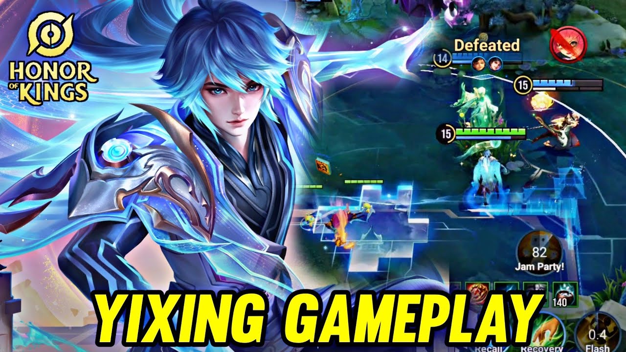 HOK : YIXING GAMEPLAY | IN MID LANE - HONOR OF KINGS