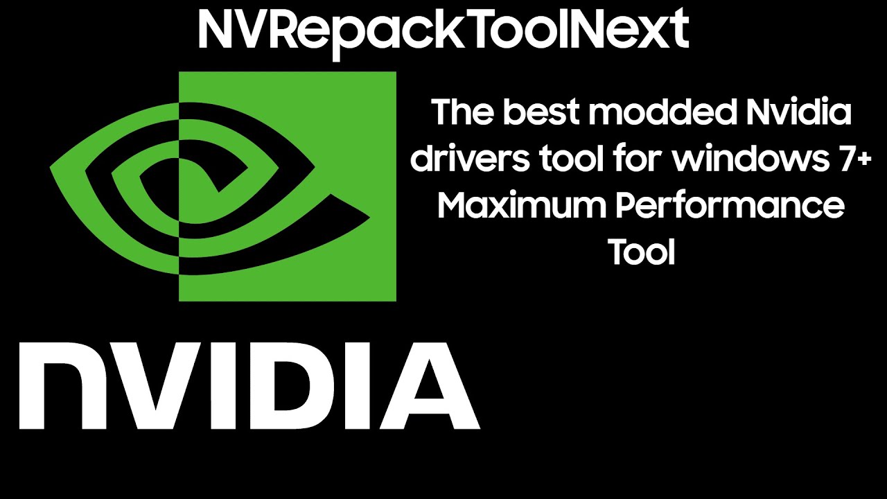 How to Build NVRepackToolNext - Nvidia modded drivers guide for maximum performance
