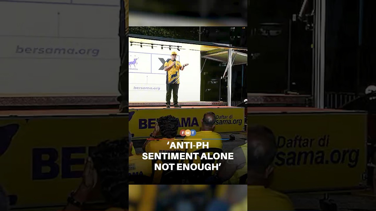 Anti-PH sentiment alone won&rsquo;t win votes for Bersama, says analyst