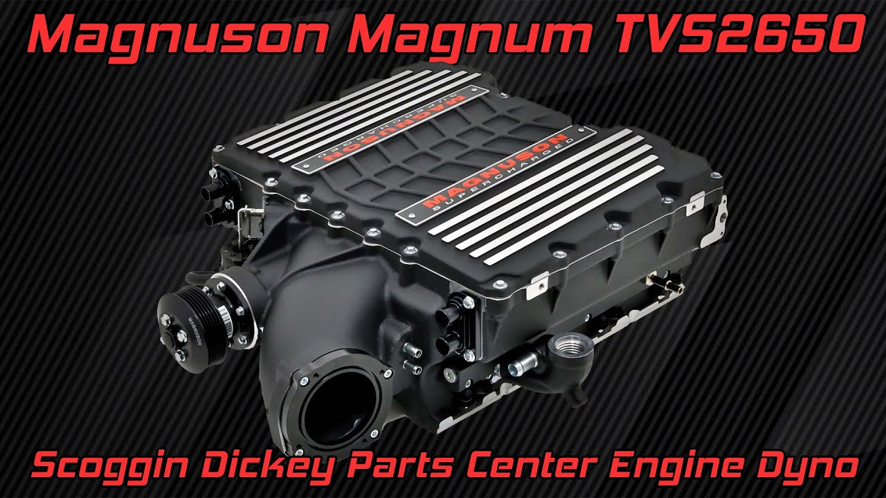SDPC Dyno: Magnuson Magnum TVS2650 Supercharger