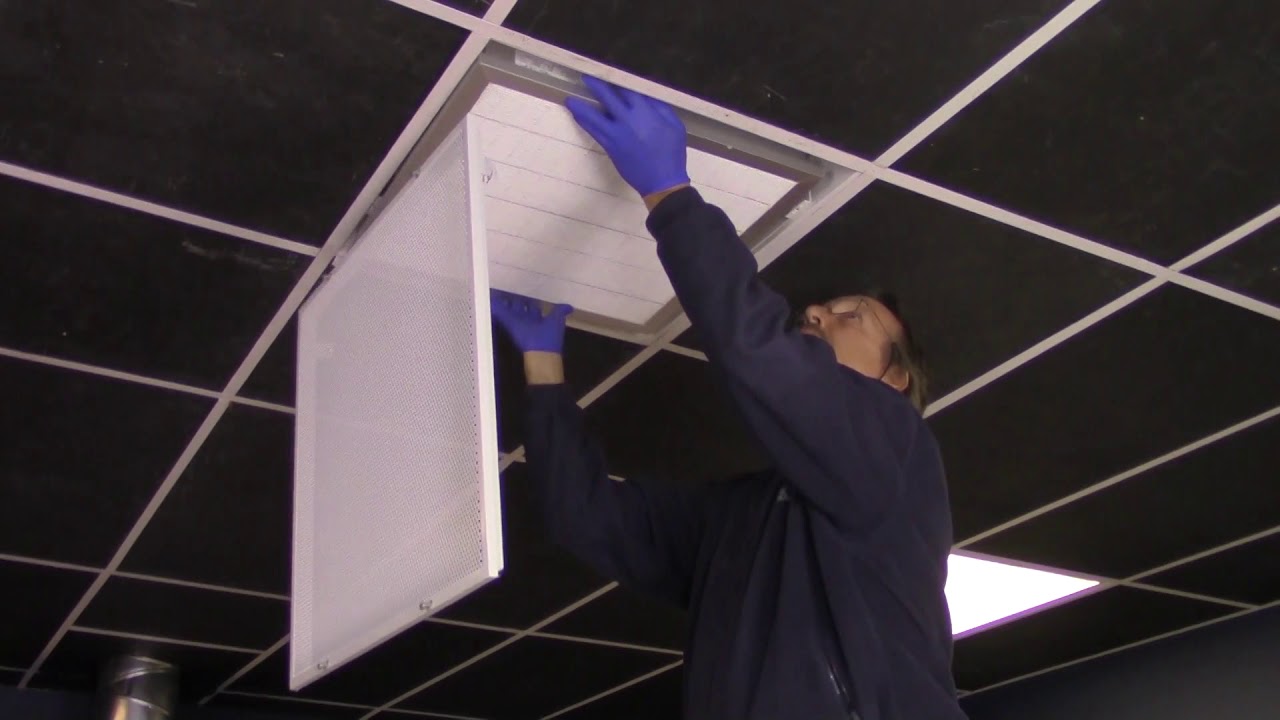 Model HPL-GS HEPA Filter Installation