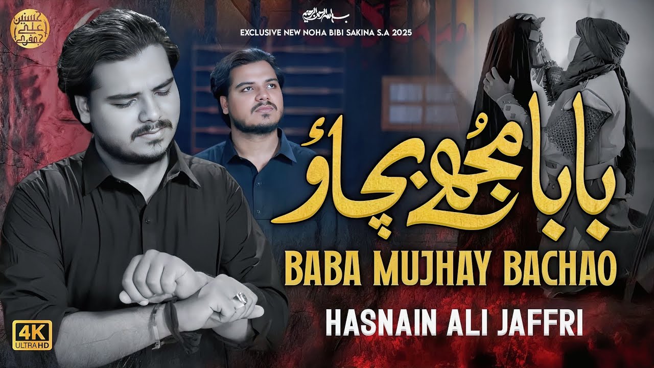 Baba Mujhy Bachao | Noha Bibi Sakina | Hasnain Ali Jaffri | New Nohay 2025/1447