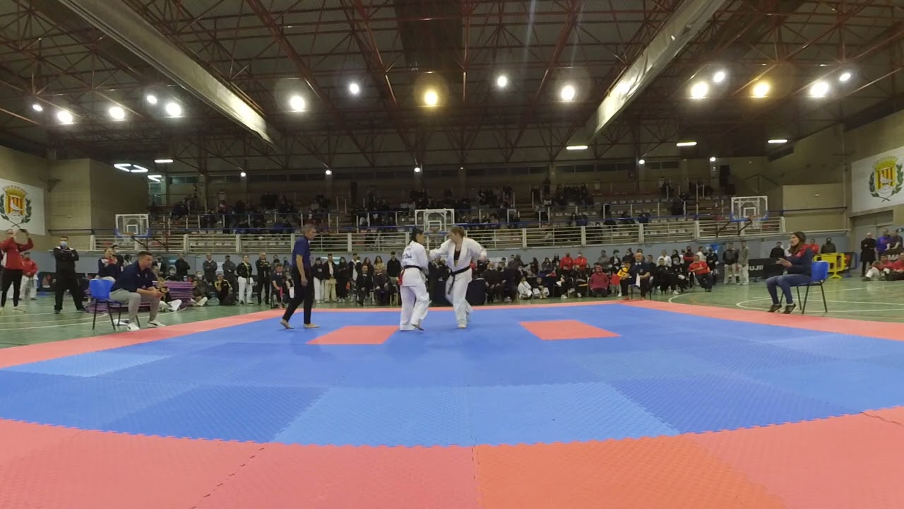 XII Copa Oyama Kyokushin Karate Valence Bickel (Holanda) vs Tine Beyers (Bélgica)