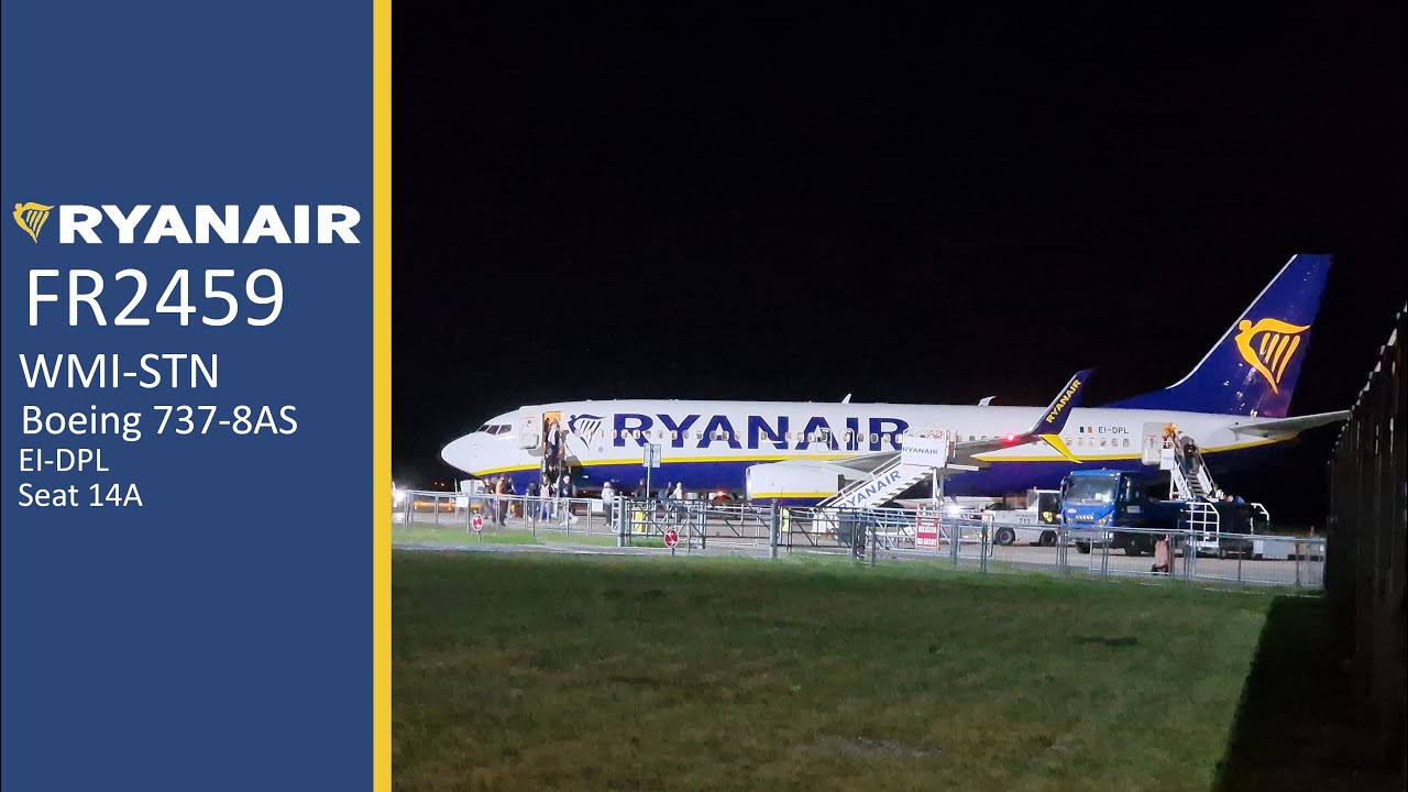 TRIPREPORT | Ryanair | FR2459 | Warsaw Modlin (EPMO) - London Stansted (EGSS) | Boeing 737-800
