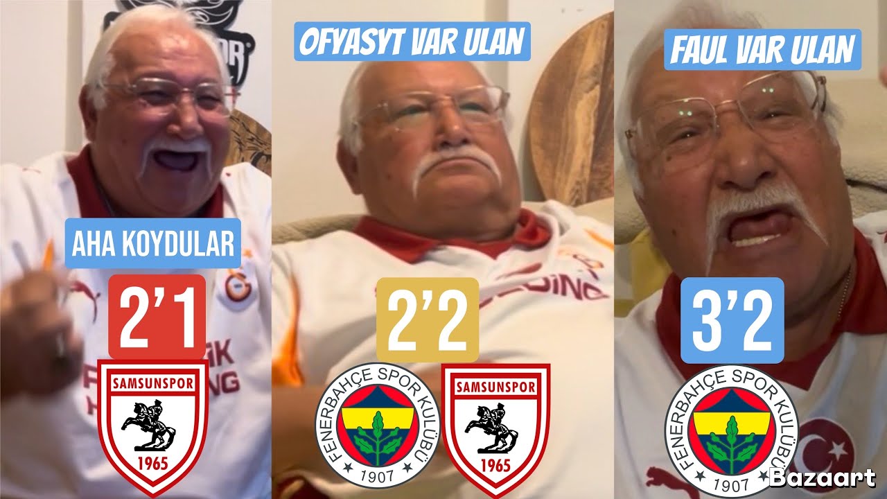 FENER ŞAMPİYON OLACAKMIŞ OLAMAYACAK ULAN! MÜMTAZREİS ÇILDIRDI FENERBAHÇE 3-2 SAMSUNSPOR #fenerbahçe 