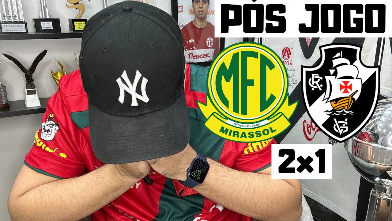 ASSUSTADOR : MIRASSOL 2x1 VASCO | POS JOGO DO DIEGUINHO 