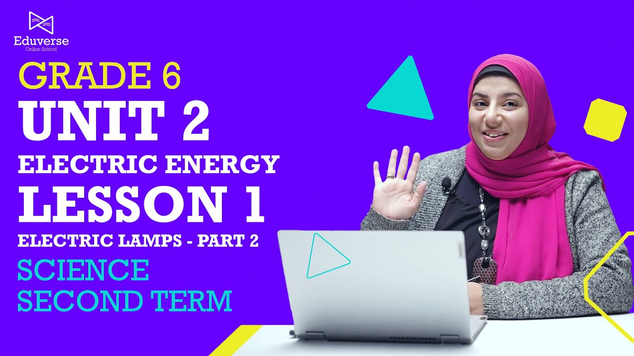 Science | Grade 6 | unit 2 [electric energy] lesson 1 [electric lamps] - part2