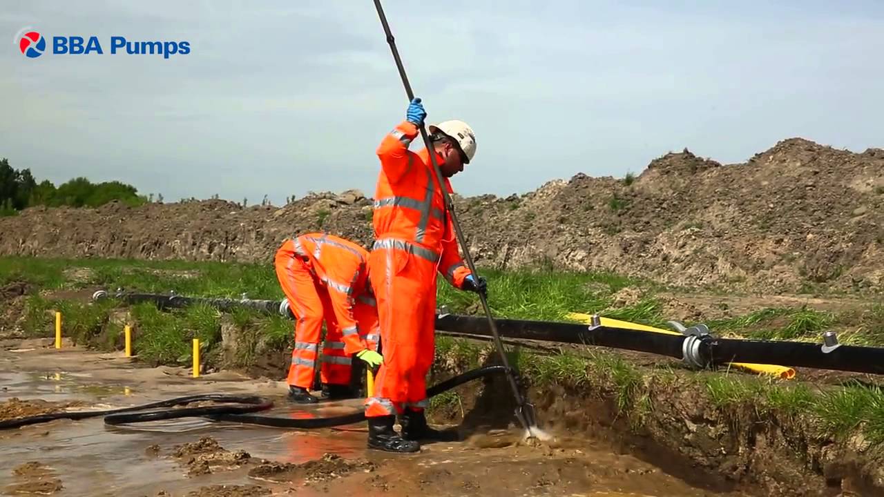 Водопонижение по системе BBA Pumps