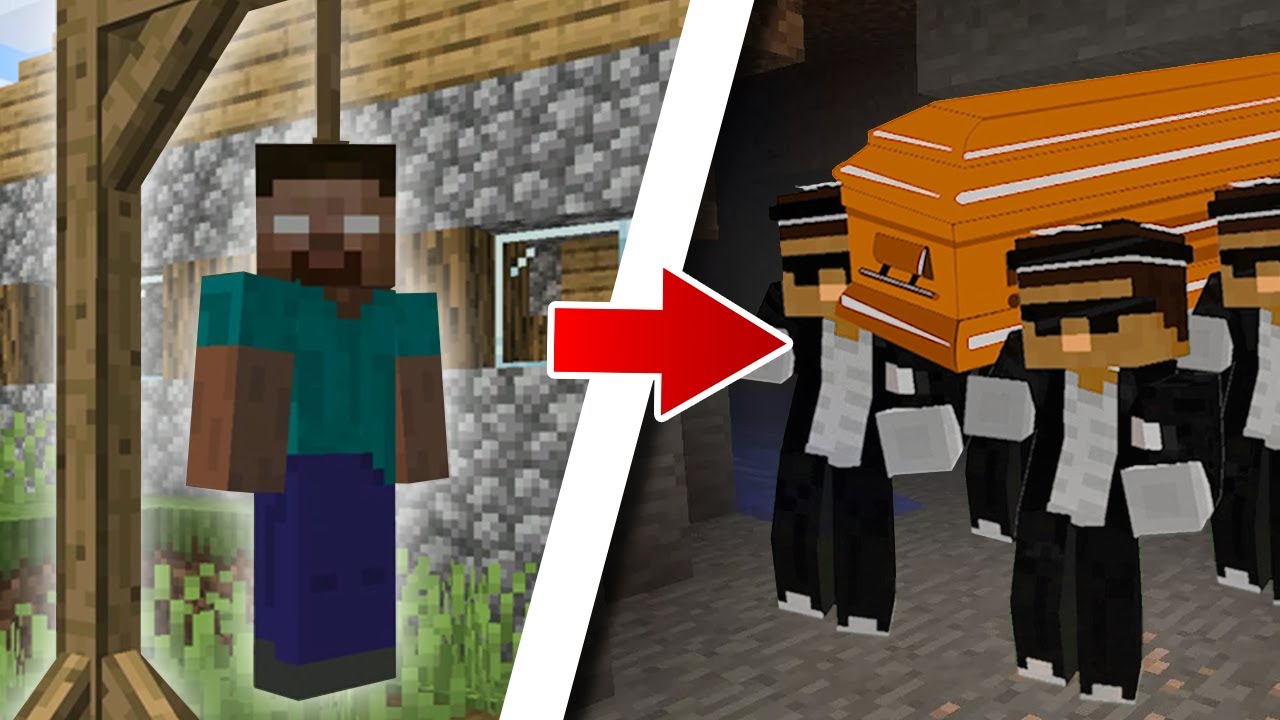 Coffin dance meme in minecraft By Scooby Craft & we'll be right back