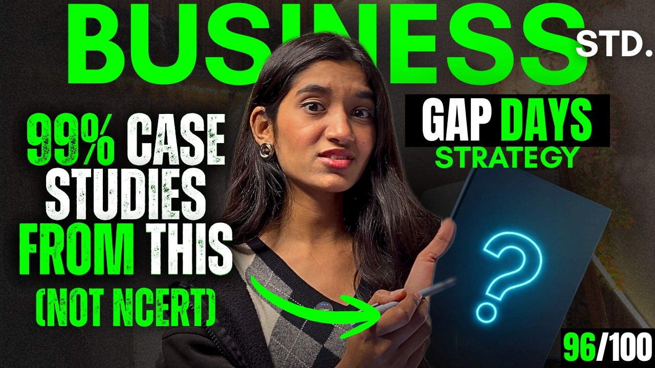 BST EXAM: I did this to score 96/100 in *LAST FEW DAYS*🔥#bst #businessstudies #class12th #exam