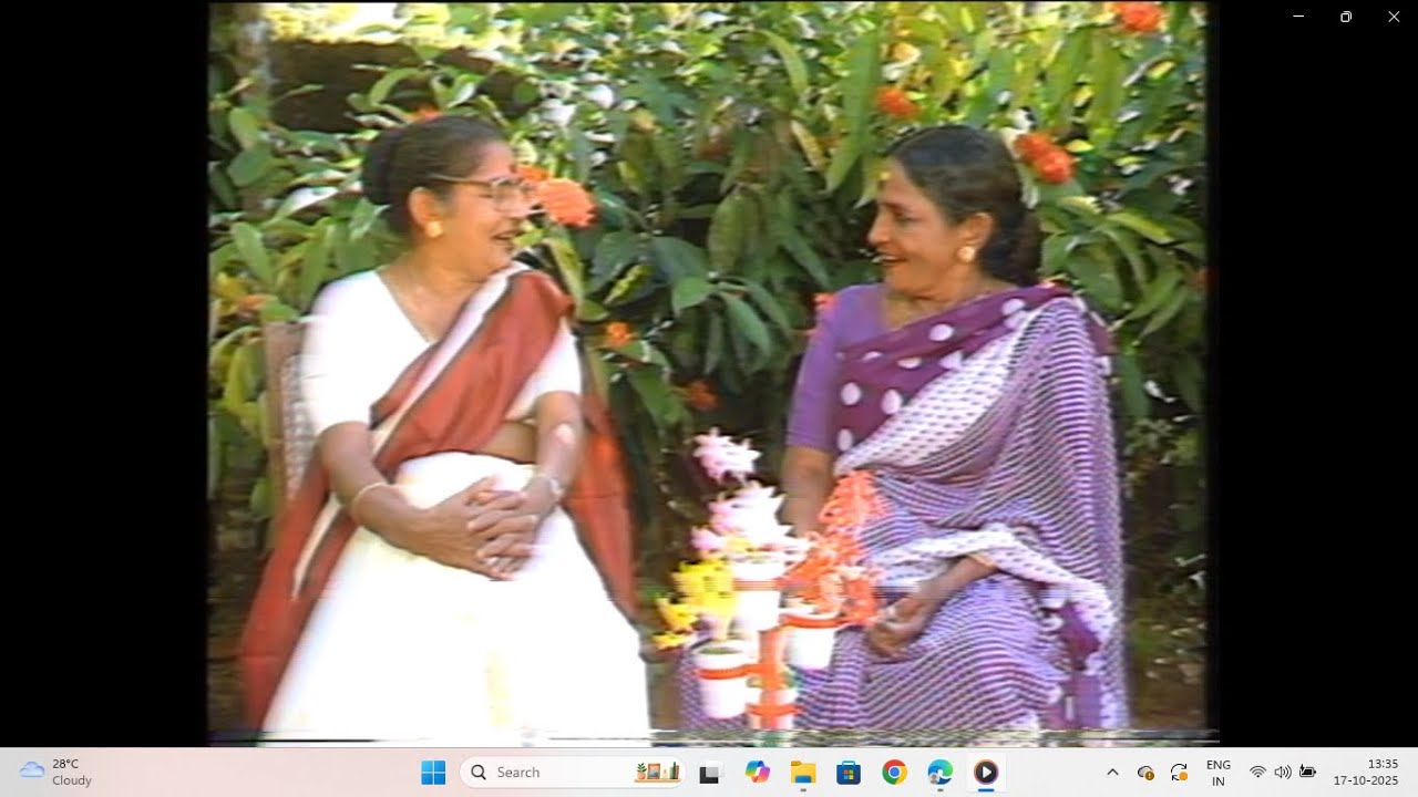 Adoor Bhavani and Adoor Pankajam in a rare conversation