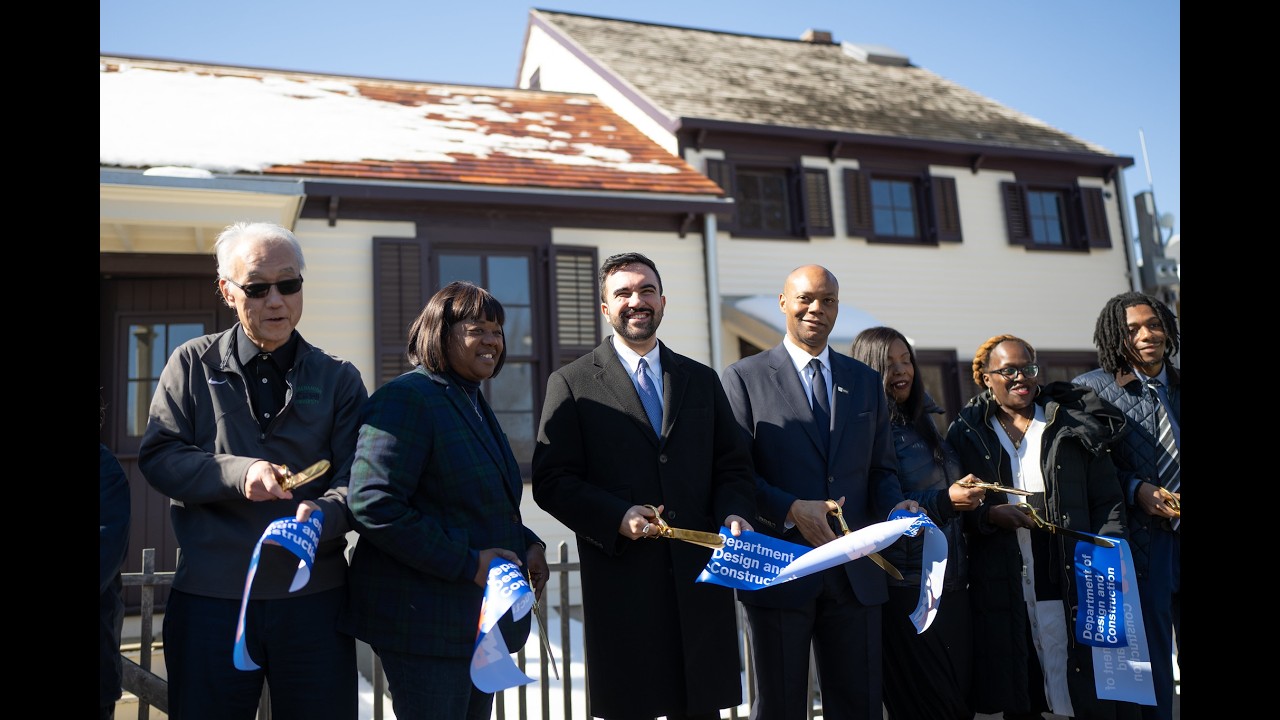 Mayor Mamdani Announces Opening of Weeksville Heritage Center