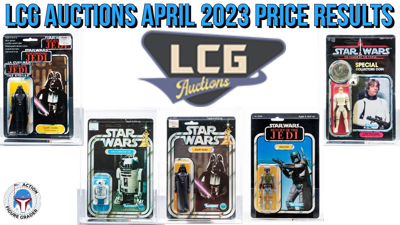 LCG Auctions April Recap | Vintage Star Wars Action Figure Prices