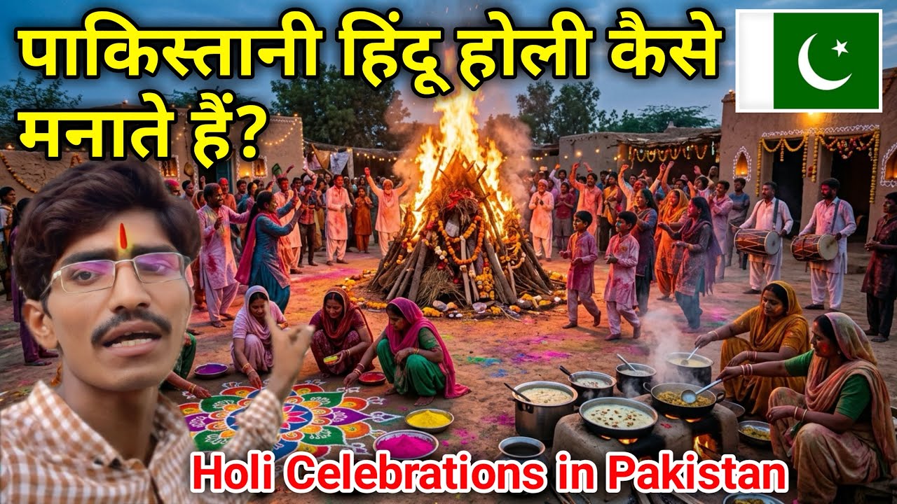 Holi celebrations in Pakistan 🇵🇰 || Holi in Pakistan || Pakistani Hindu Celebrating Holi | Holi 2026