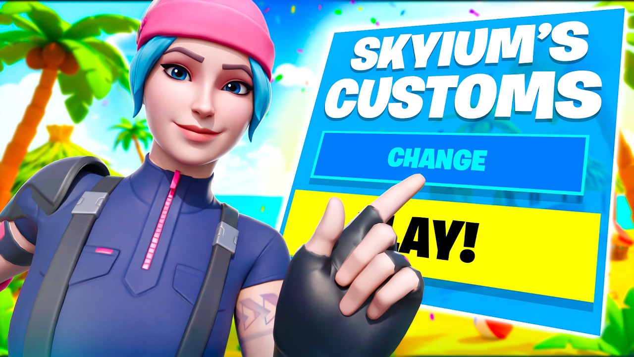 🔴LIVE Fortnite Customs (NA-EAST)