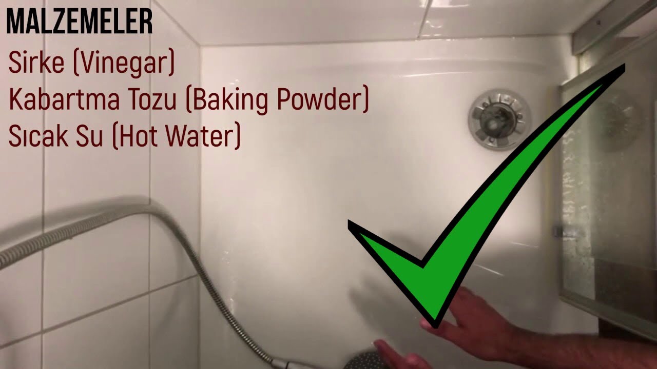 Tıkanmış Banyo Gideri Nasıl Açılır?