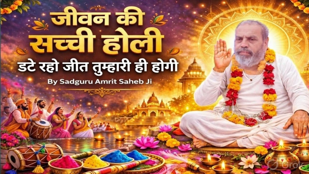 जीवन की सच्ची होली / अविद्या से विद्या की ओर / हार मत मानो By Sadguru Amrit Saheb Ji