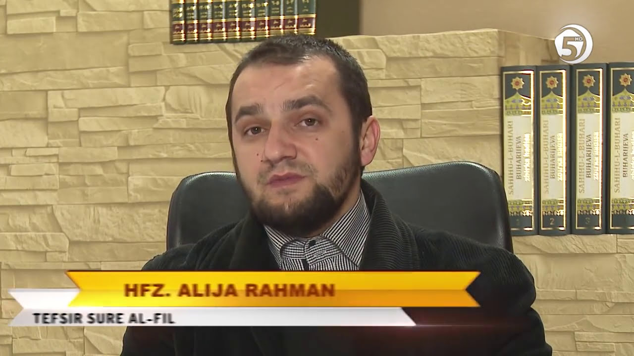 Tefsir, tumačenje sure El-Fil - (kurra hafiz mr. Alija ef. Rahman)