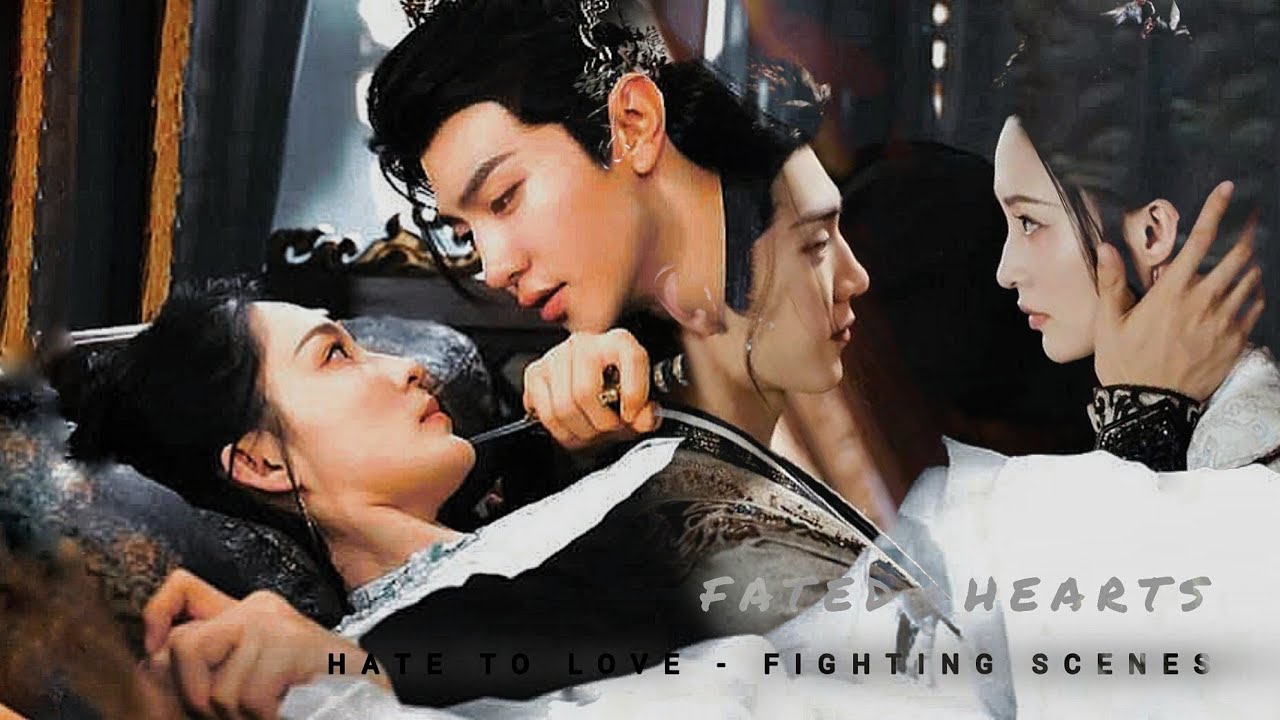 Fated Hearts🖤| Fighting scenes #cdrama #fatedhearts #cdramaedits #viral #fighting #fatedheartsfight