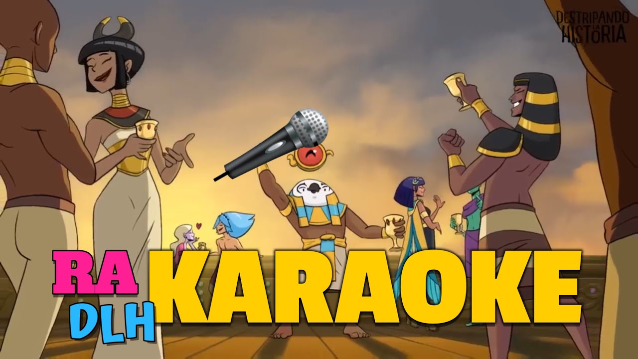 🎤KARAOKE RA DLH (Lyric Video | Instrumental con Letra) Destripando la Historia de Pascu y Rodri🎤