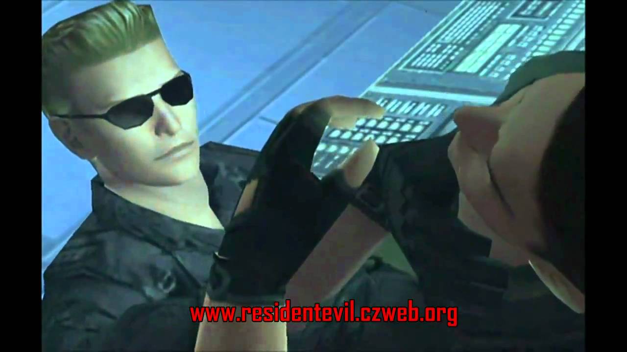 Resident Evil Code Veronica X - Chris vs. Wesker scene.avi