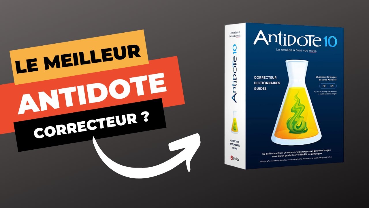 Logiciel Antidote : le correcteur d’orthographe ultime ? (Test & Avis)