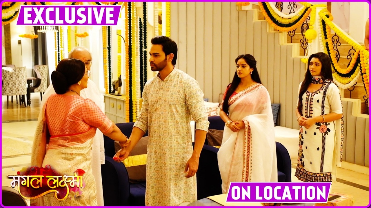 Mangal Lakshmi On Location: Holi Ke Din Adit Pohacha Apni Maa Se Millne, Mangal Par Nikala Gussa