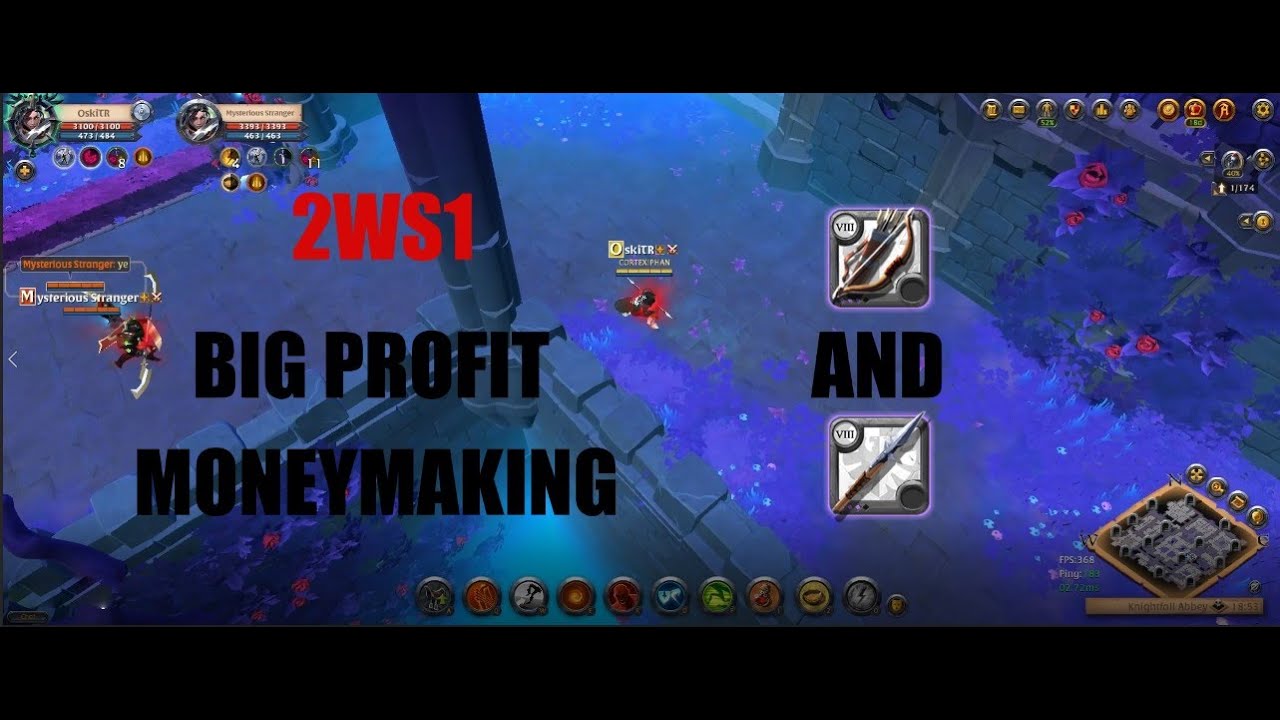 Regular Bow l One hand spear l Money Making 😱 l mist l corrupted dungeon l 😱 Albion Online #111