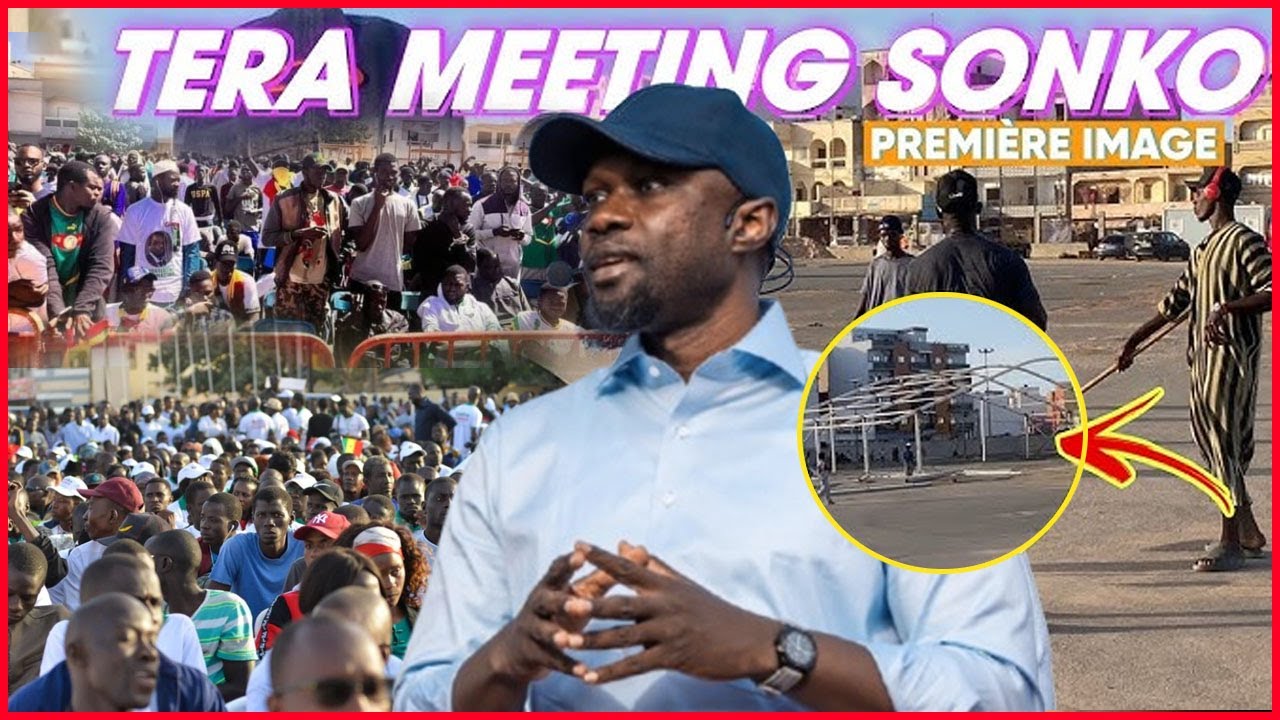 🛑Direct- T&eacute;ra-Meeting Sonko : Pastef pr&eacute;pare du lourd au stade L&eacute;opold S&eacute;dar Senghor !
