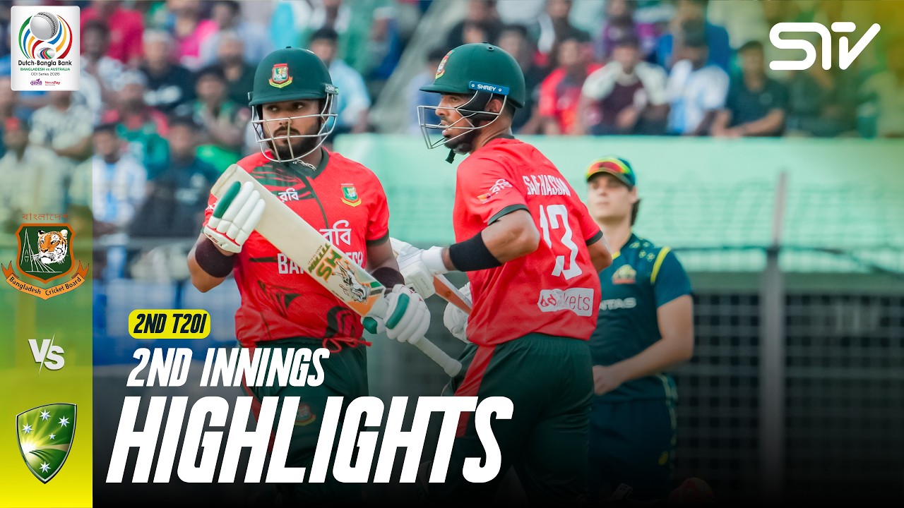 2nd Innings Highlights | Bangladesh vs Australia | Match 02 | T20I Series 2026 | M9K1K
