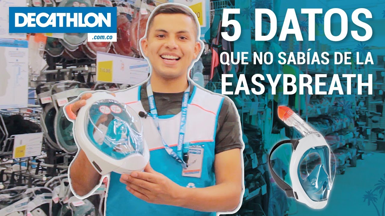 5 datos que no sab&iacute;as de la m&aacute;scara Easybreath de Subea | Decathlon