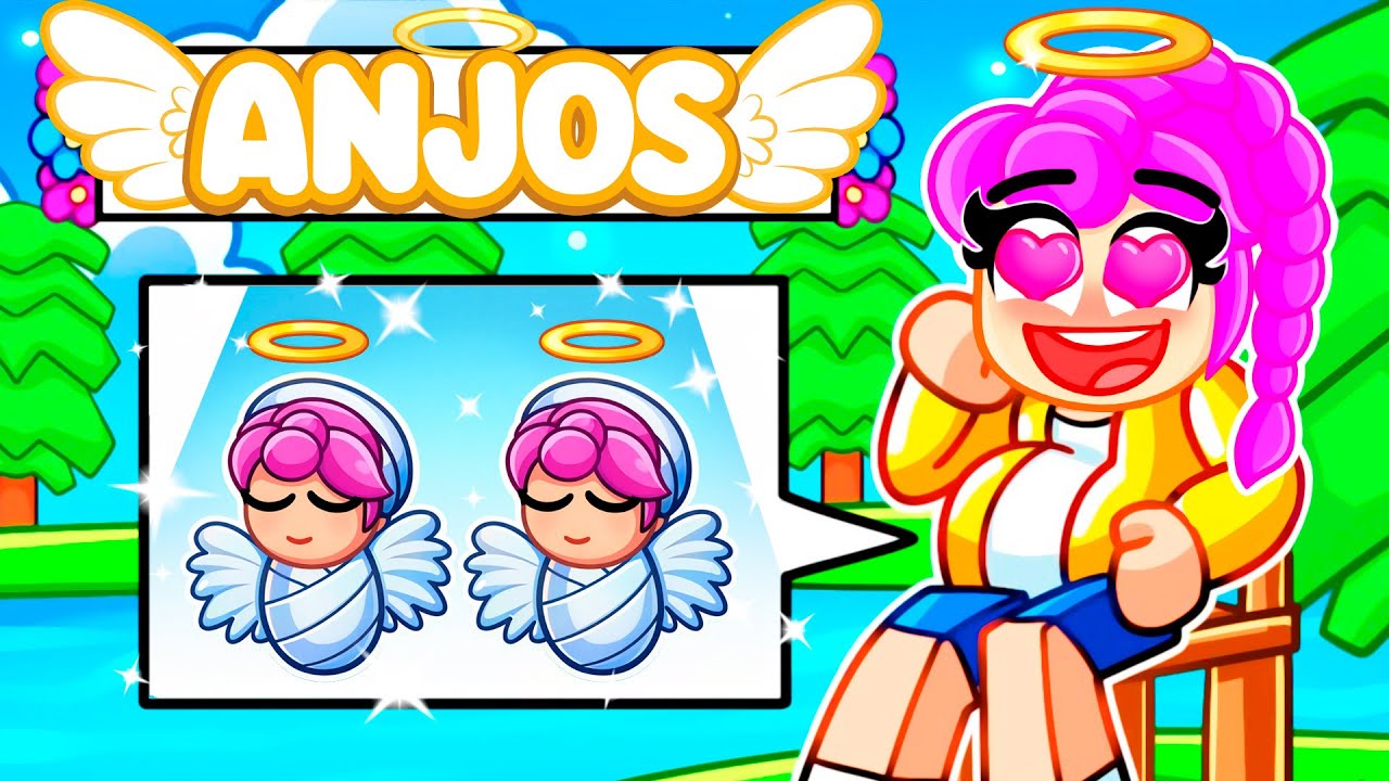 RUMI ESTÁ GRAVIDA de ANJOS GÊMEOS no ROBLOX!! (Kpop Demon Hunters)
