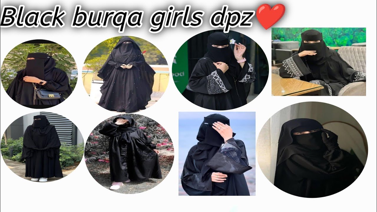 Black burqa girls dpz❤️ ||hijab girl Profile Pic ||burqa dp 🦋 ||muslim girl dpz  #333 #viralvideo