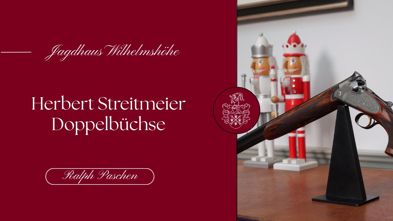 Herbert Streitmeier Doppelb&uuml;chse - Ralph Paschen f&uuml;r Jagdhaus Wilhelmsh&ouml;he