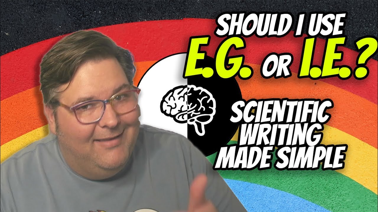 Boost your scientific writing: When to use i.e. and e.g.