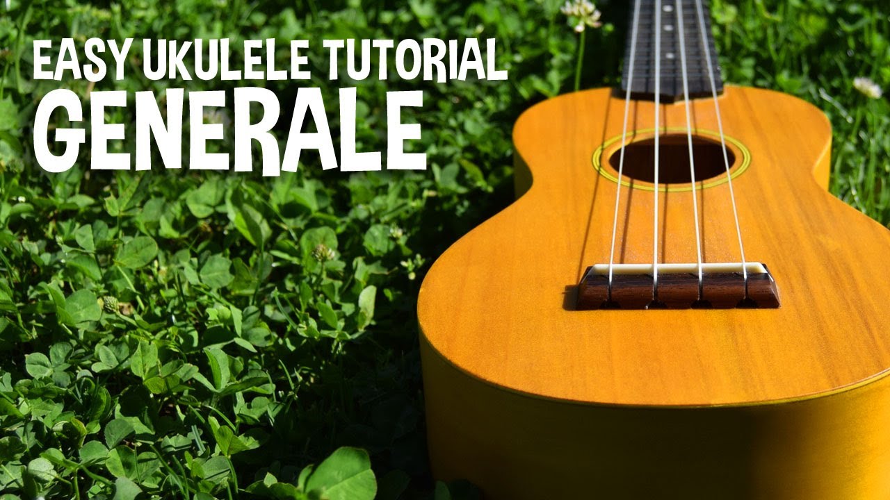 Generale (F. De Gregori) - Easy Ukulele tutorial