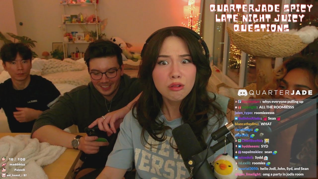 Quarterjade Spicy Late Night Juicy Questions with Sydeon Masayoshi & Seanic