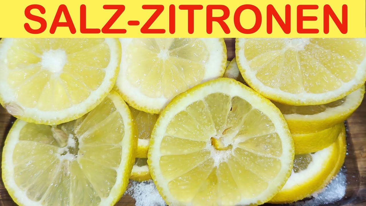 Salz-Zitronen, sehr schnell gemacht - verfeinert viele Speisen :-)