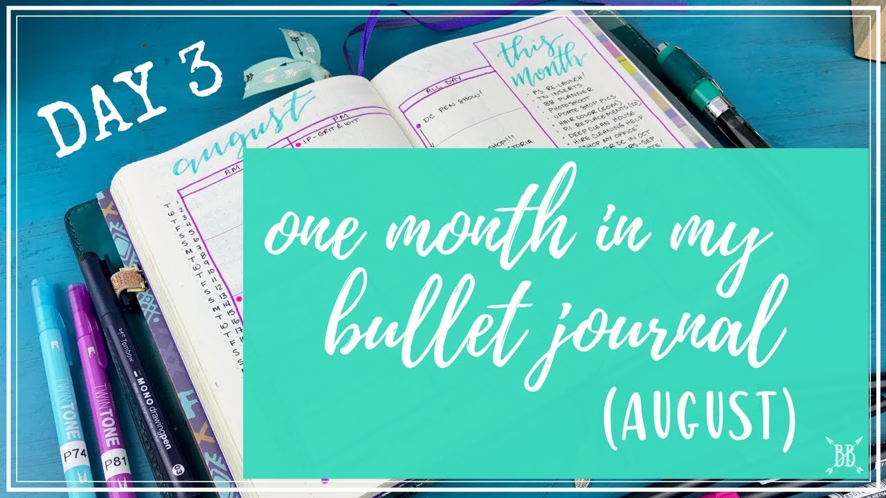 One Month in my Bullet Journal | Round 2 | Day 3