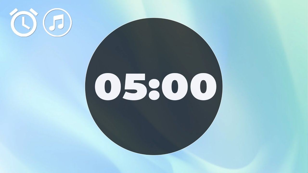 ⏱️ 5 Minute Quiz Countdown Timer for Students/Contestant