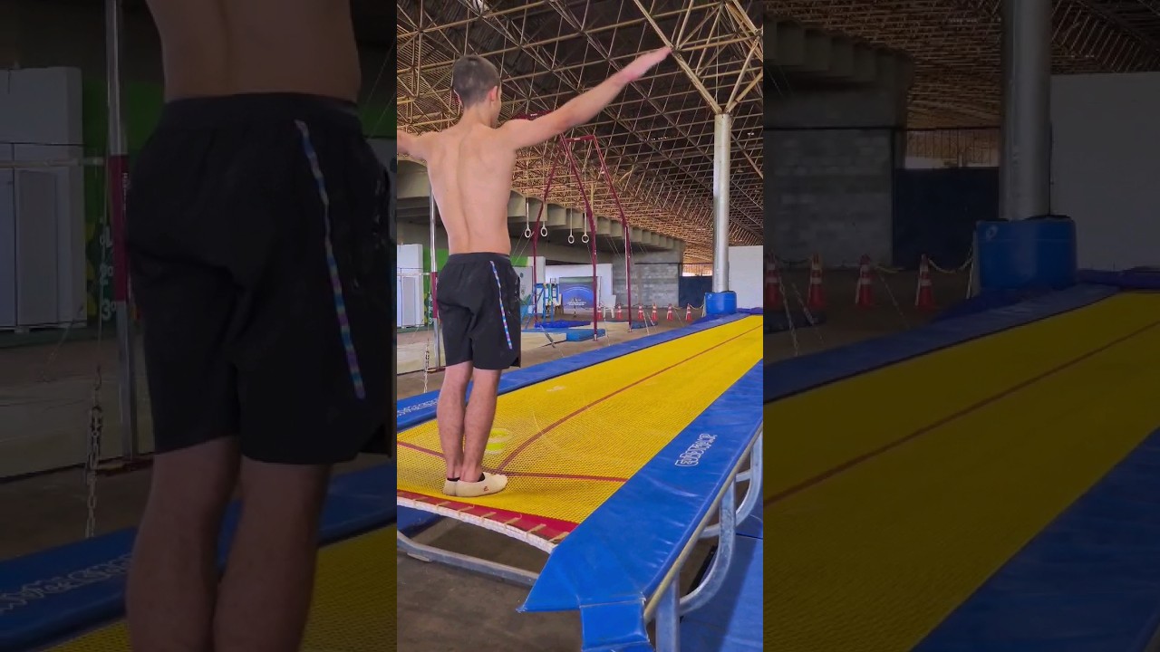 Fazendo umas piruetas #shorts #ginasticaartistica