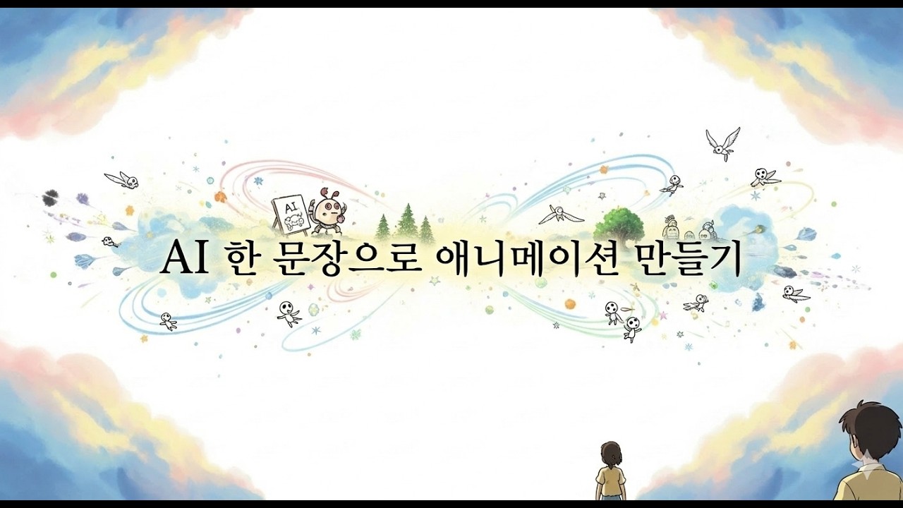 AI 한 문장으로 애니메이션 만들기